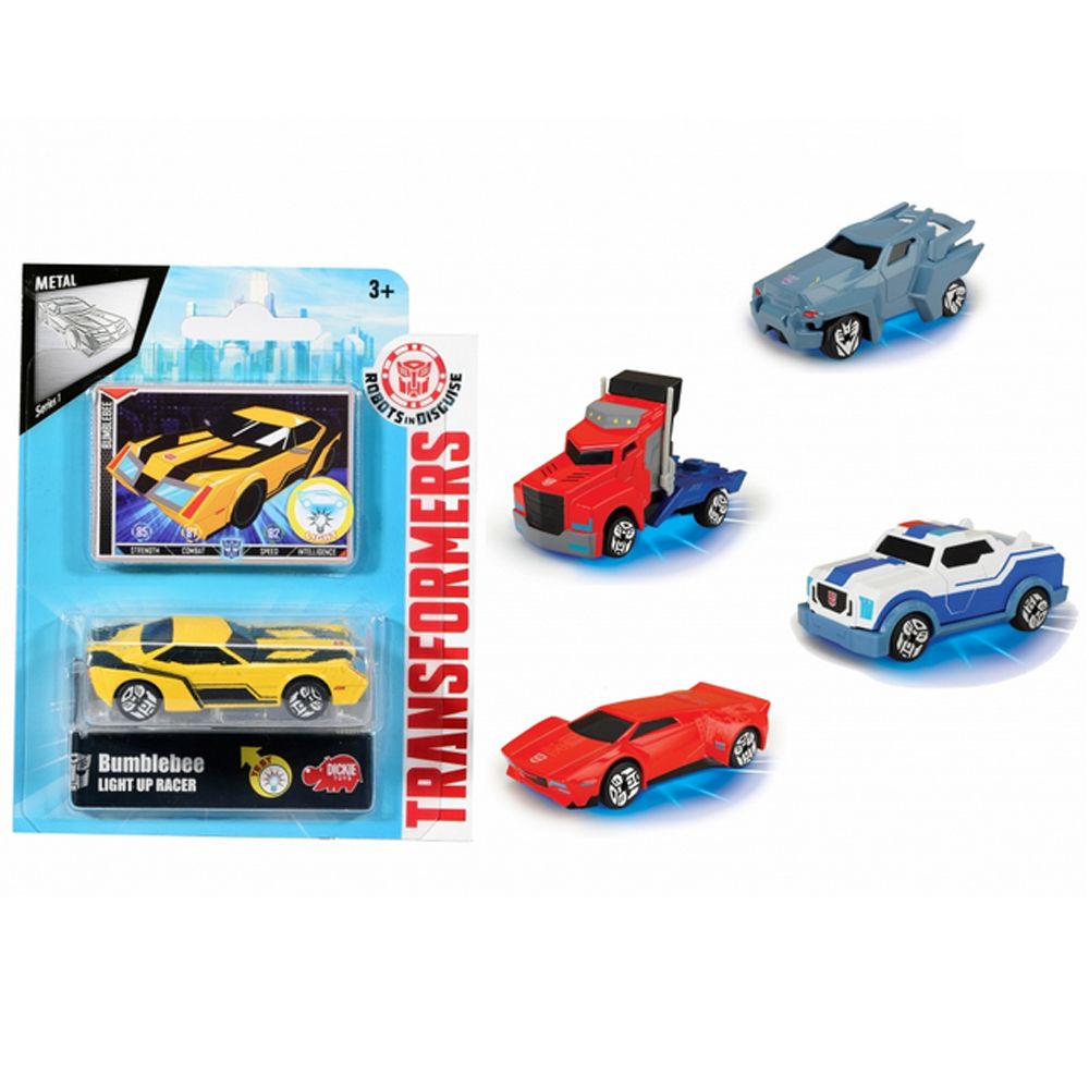 Dickie toys  Трансформърс, Светеща количка, асортимент