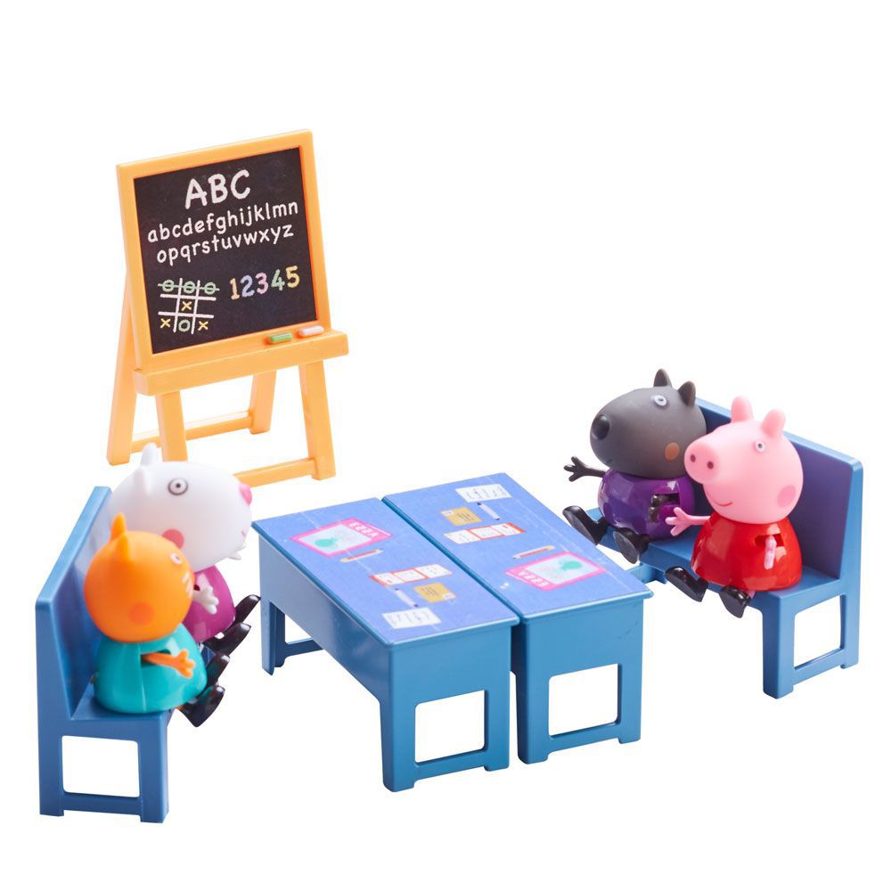 Класна стая с 5 фигурки