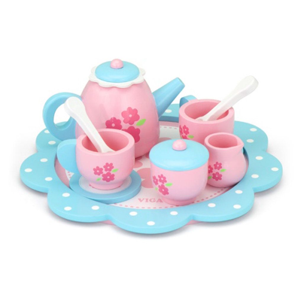 Viga toys, Дървен сервиз за чай