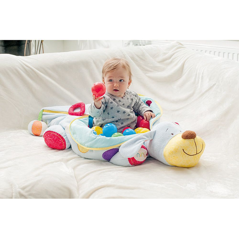 Играчка за бебе, Куче Ипо за яздене със 60 топки