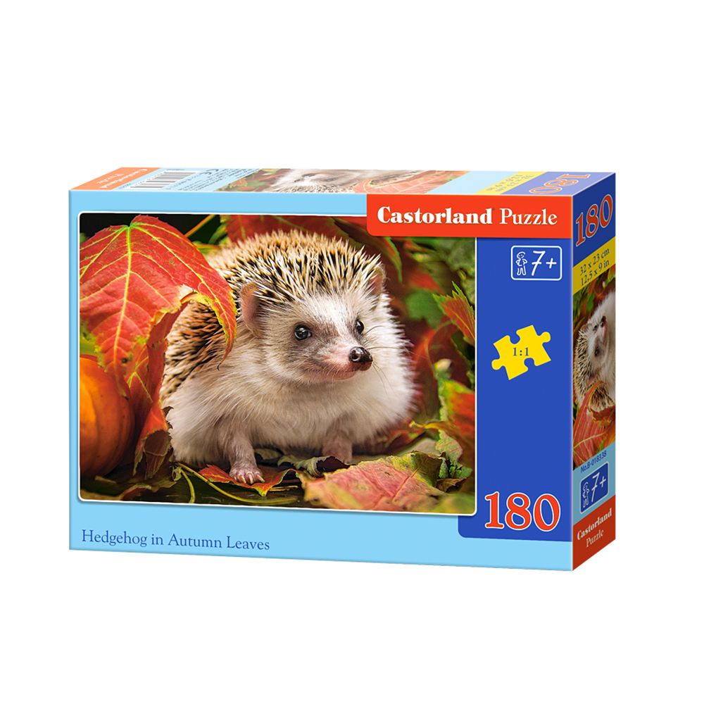 Castorland, Таралежче  в есенна гора, пъзел 180 части