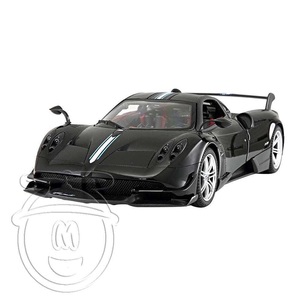 Кола с радио контрол, Pagani Huayra BC 1:14, черна