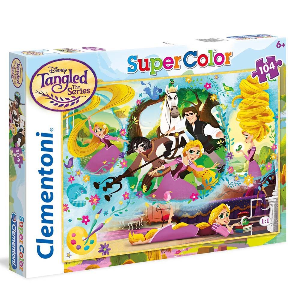 Clementoni, Принцеса Рапунцел, пъзел 104 части