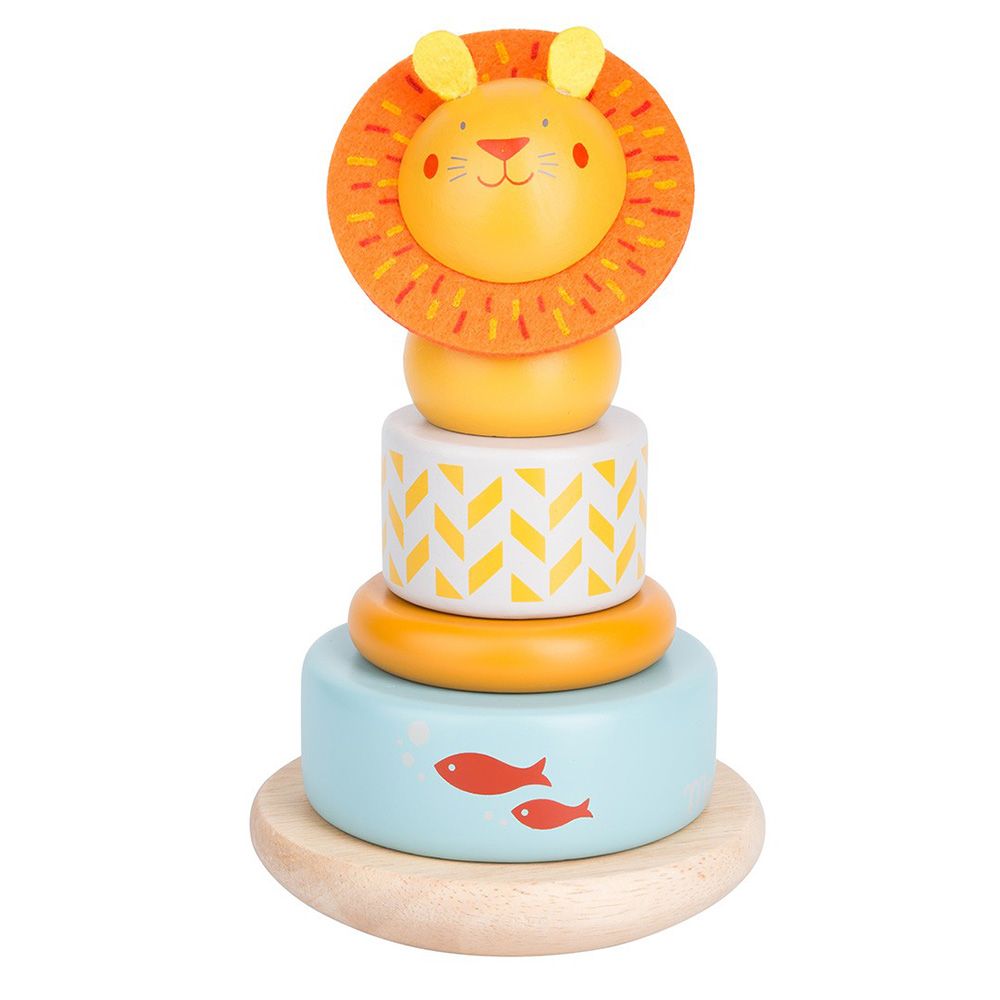 Дървена низанка, Щастливото лъвче