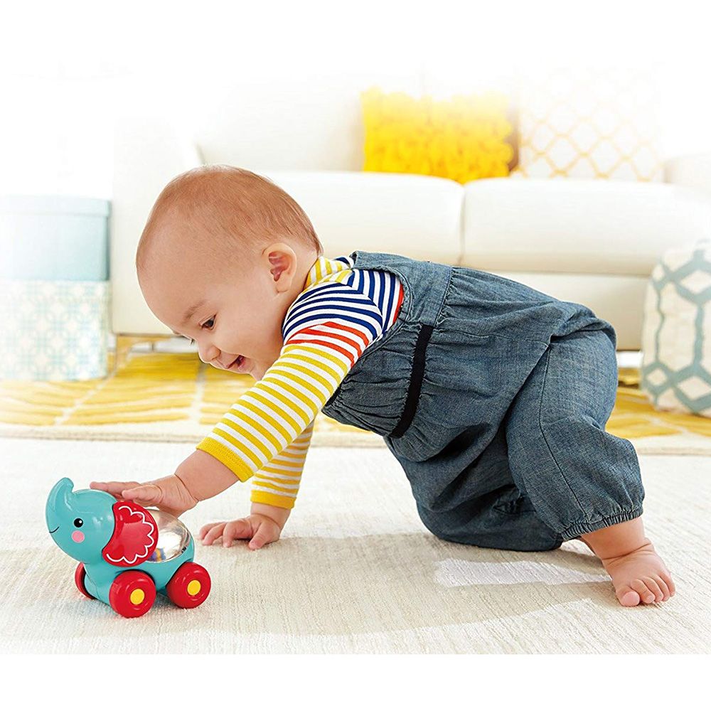 Бебешка играчка за бутане, Слонче