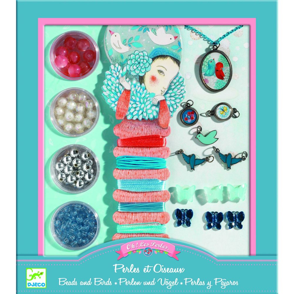 Djeco, Направи сама украшения, Птички в полет