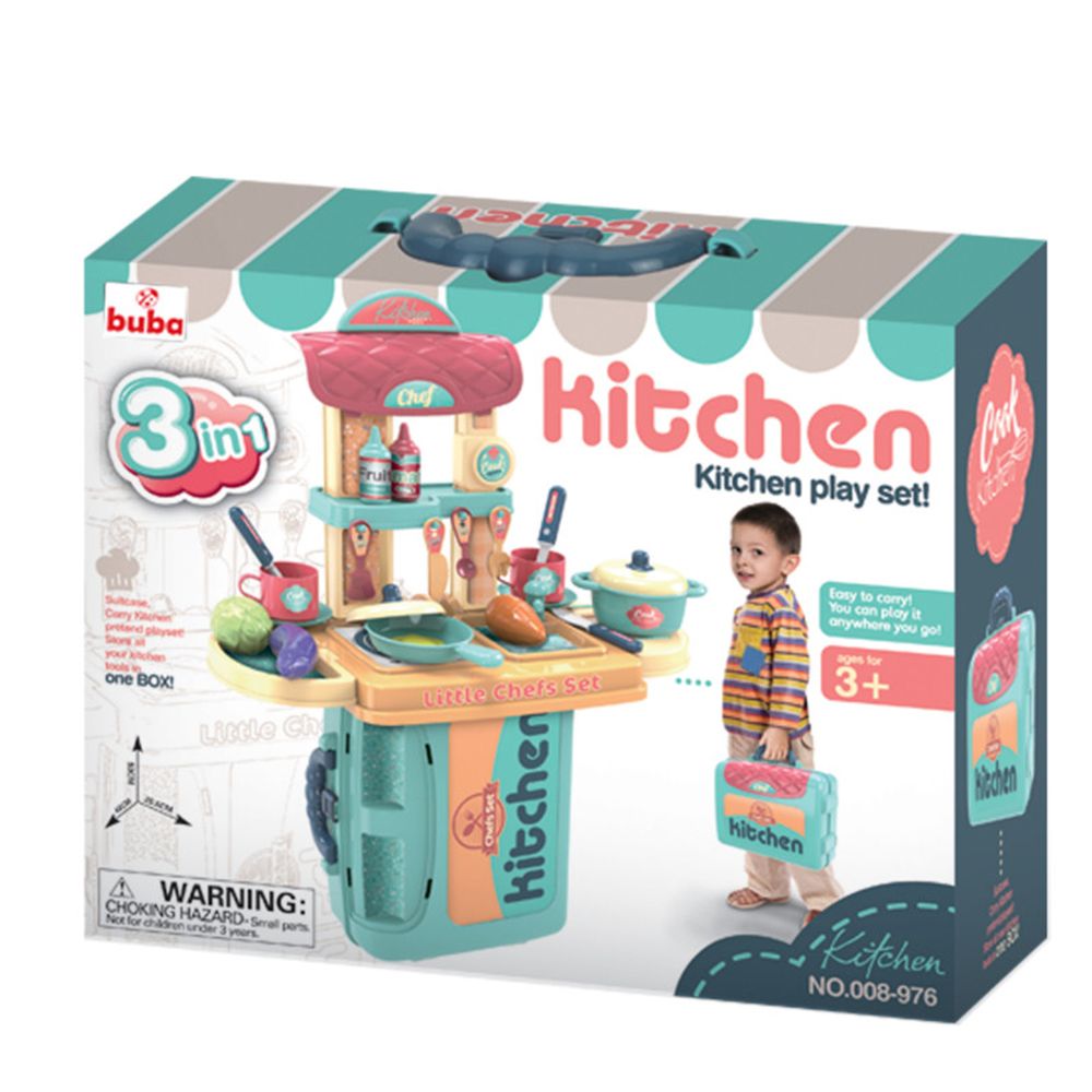 Синя кухня, куфар