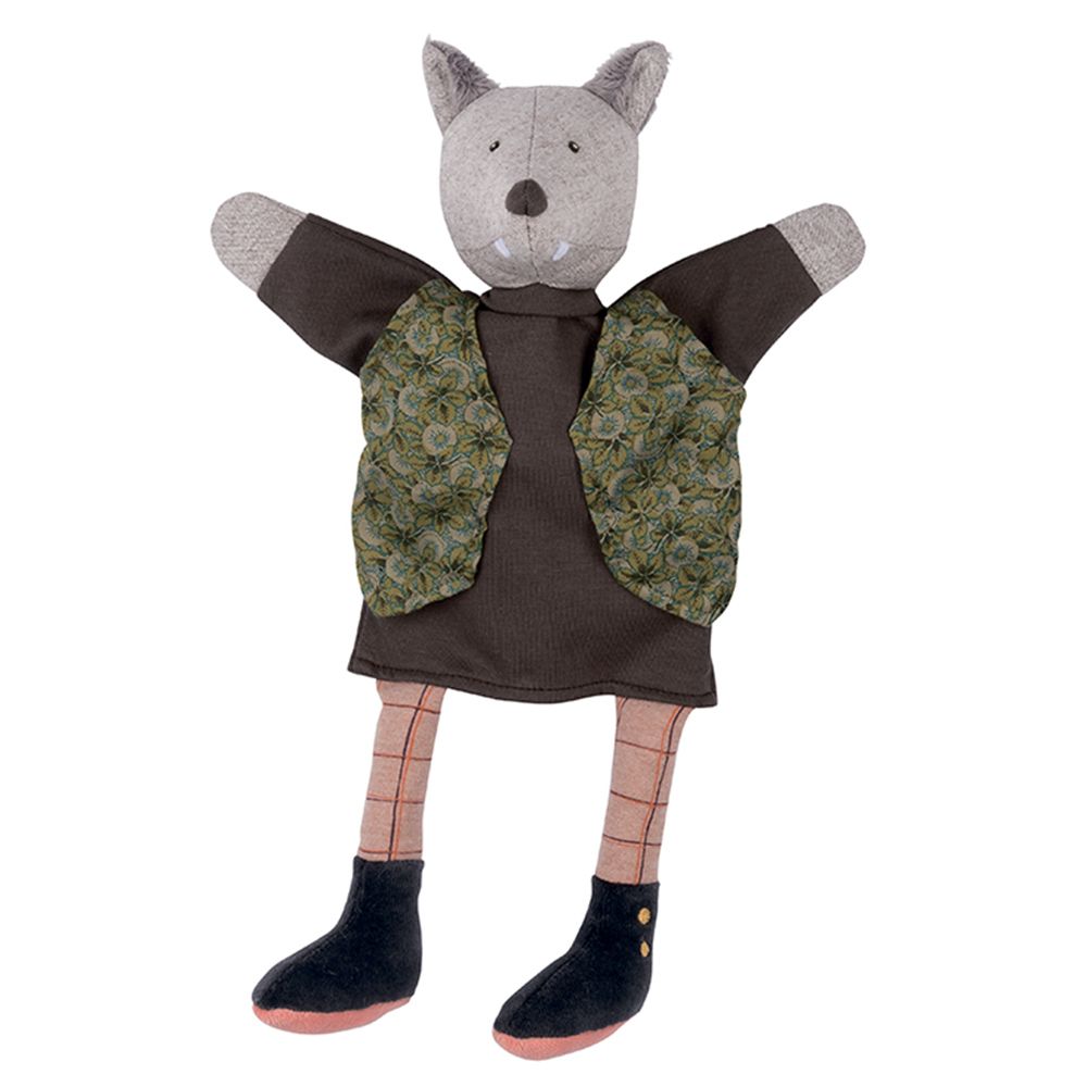 Приказни герои, Мека кукла, Сър Кумчо Вълчо, 34 см, Moulin Roty