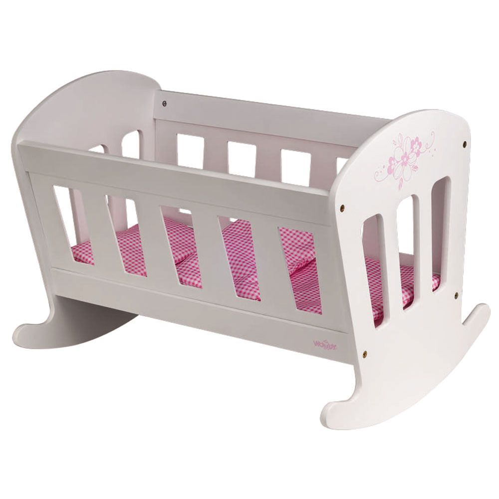 Woodyland, Дървено креватче-люлка за кукли