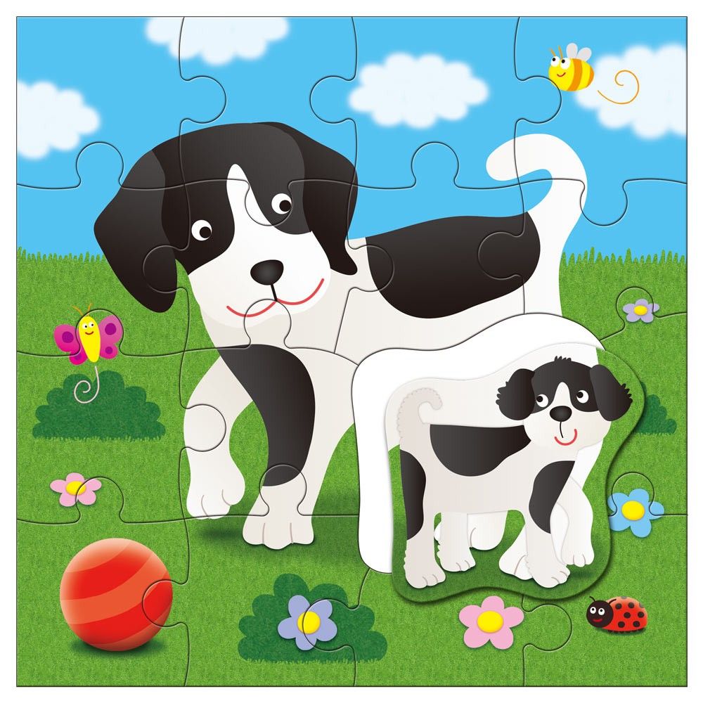 4 пъзела в кутия, Майки и бебета, Домашни любимци