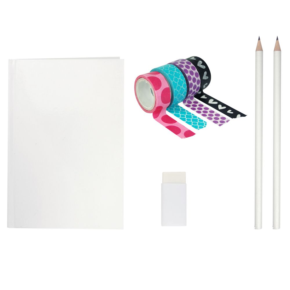 Подаръчен комплект за апликации с декоративно тиксо WASHI TAPE