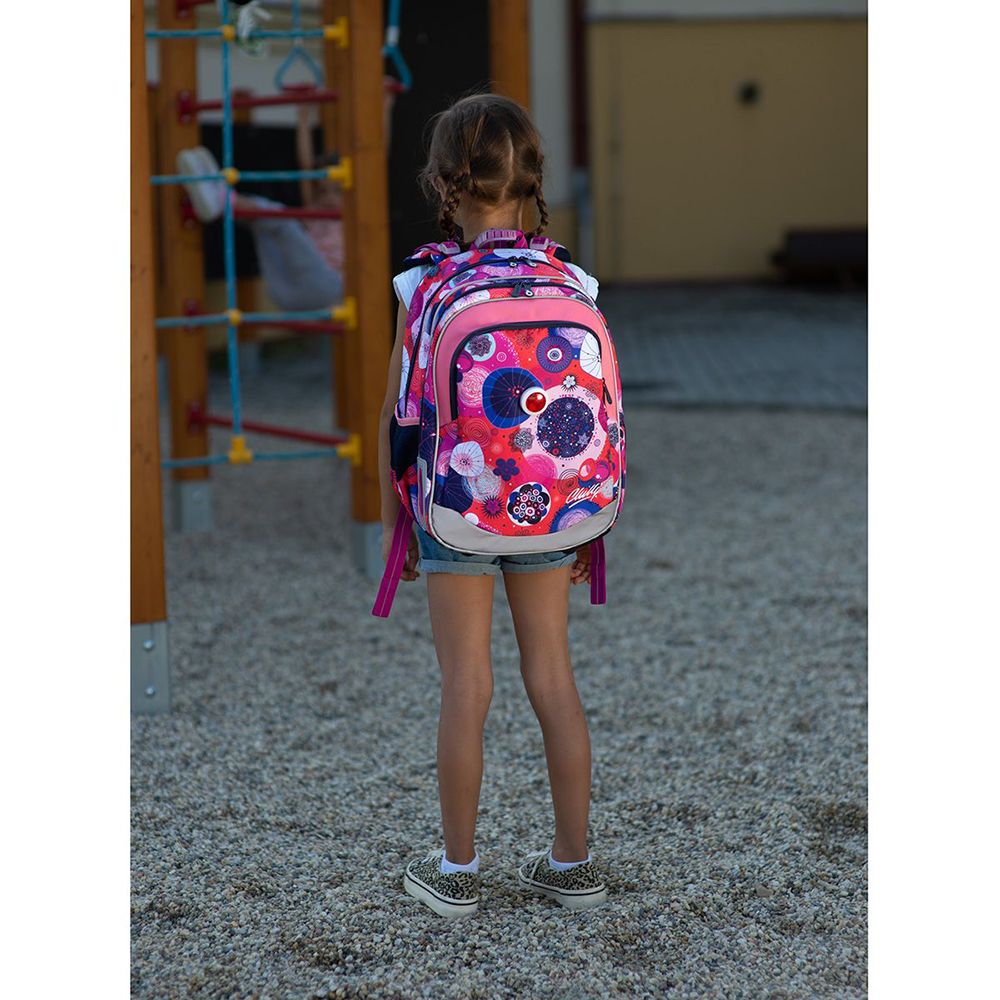 Анатомична ученическа раница, Цветни шарки