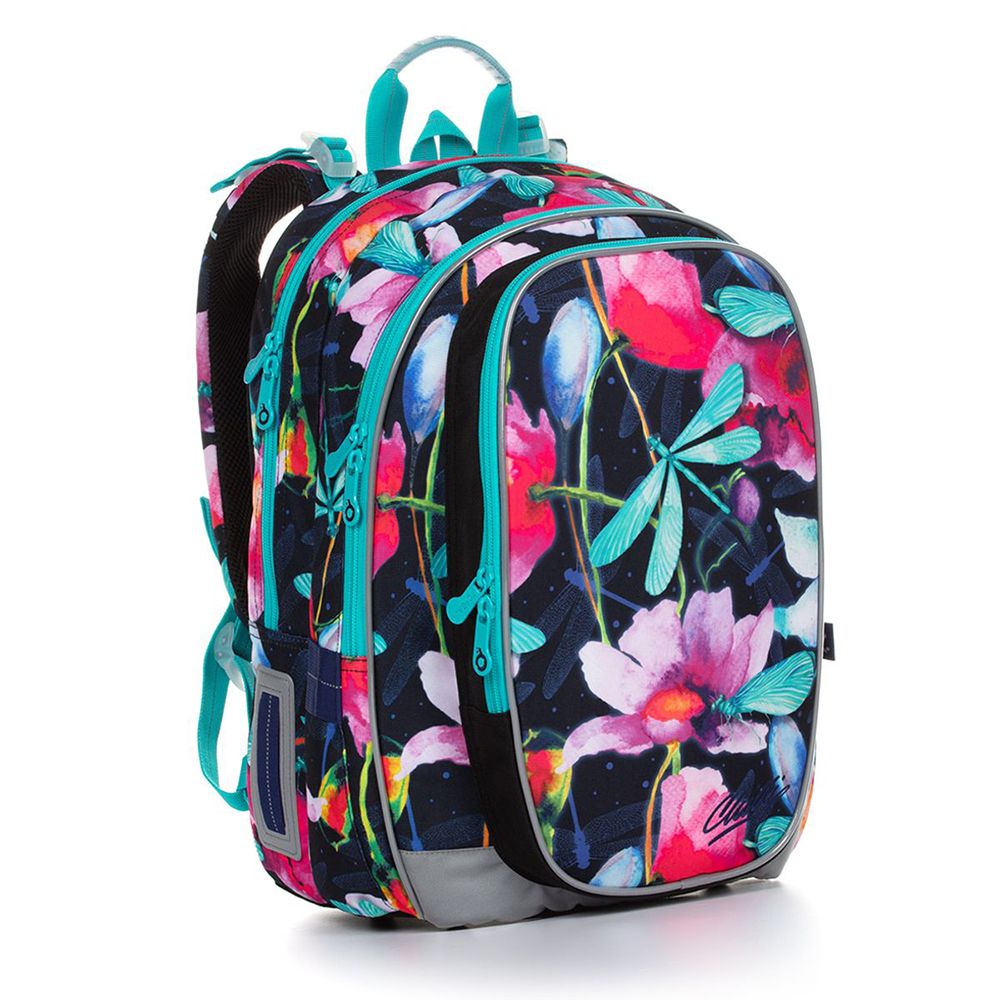 TOPGAL, Анатомична ученическа раница, Нежни цветя