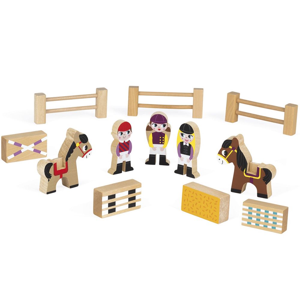 Janod, Занимателна игра, Разкажи ми история, Училище за езда