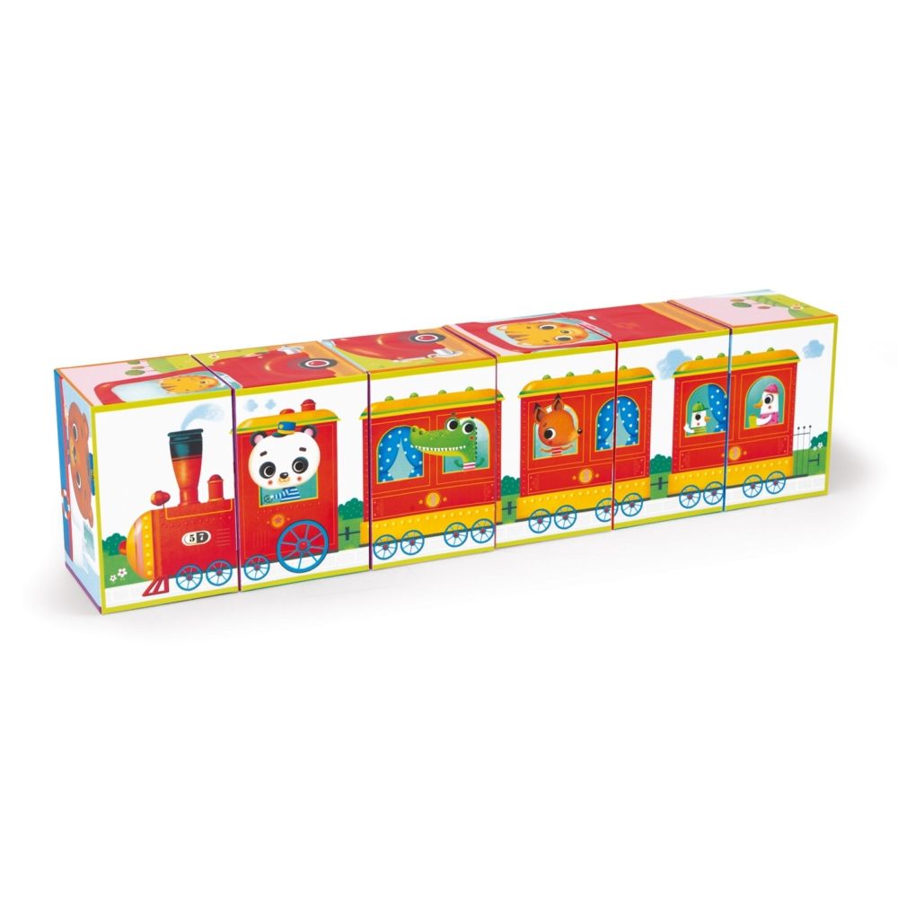 Janod, Картонени кубчета, Превозни средства