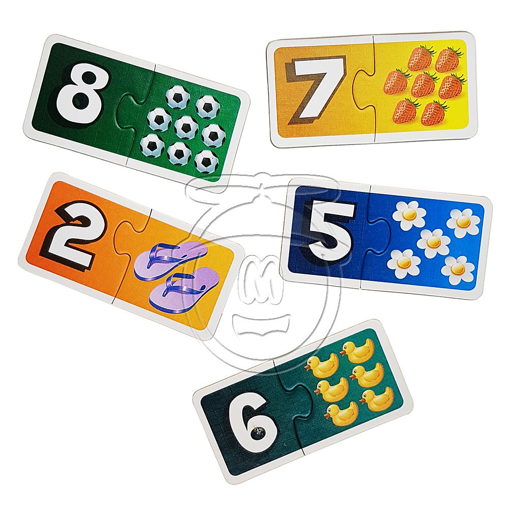 Образователен комплект, Аз уча цифрите