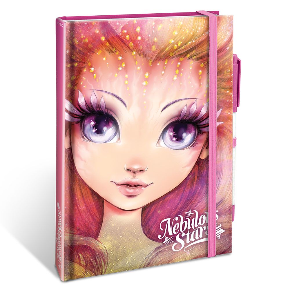 Луксозен тефтер с бели страници, Звездни принцеси, асортимент