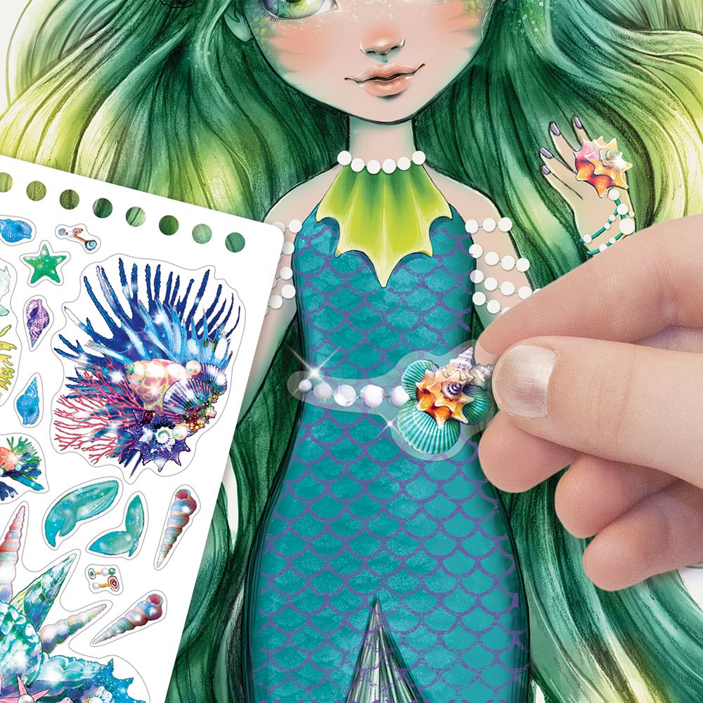 Творческа книга за рисуване, Мариния