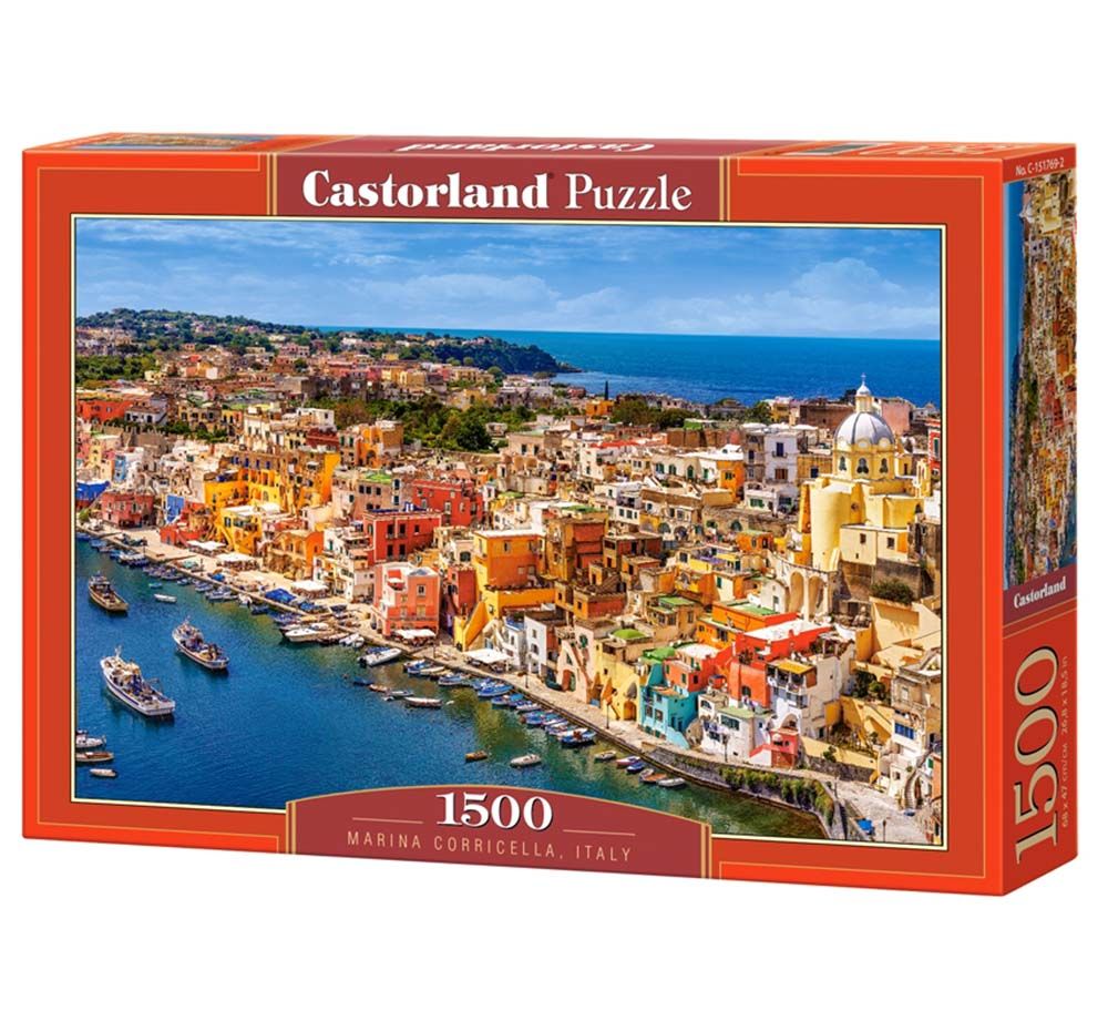Castorland, Рибарско селище в Италия, пъзел 1500 части