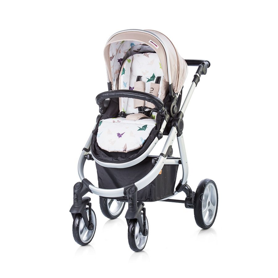 Chipolino, Комбинирана количка Нина 2 в 1 бежова,