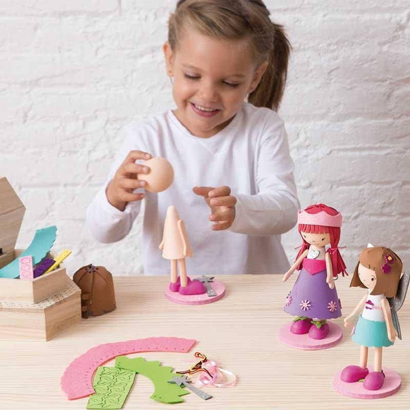 Направи сама кукла Принцеса, с три рокли