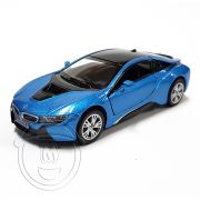 Метална кола BMW 8i, синя