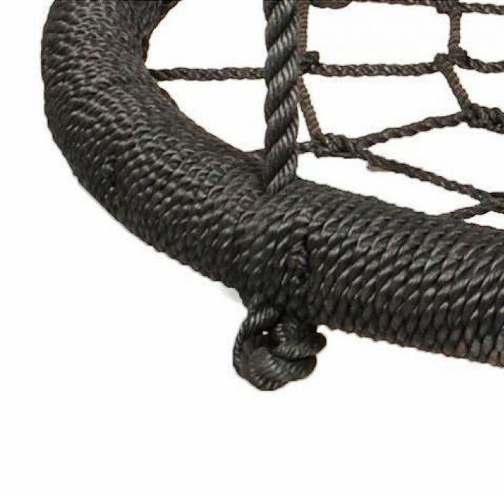 Кръгла люлка 85 см., черна