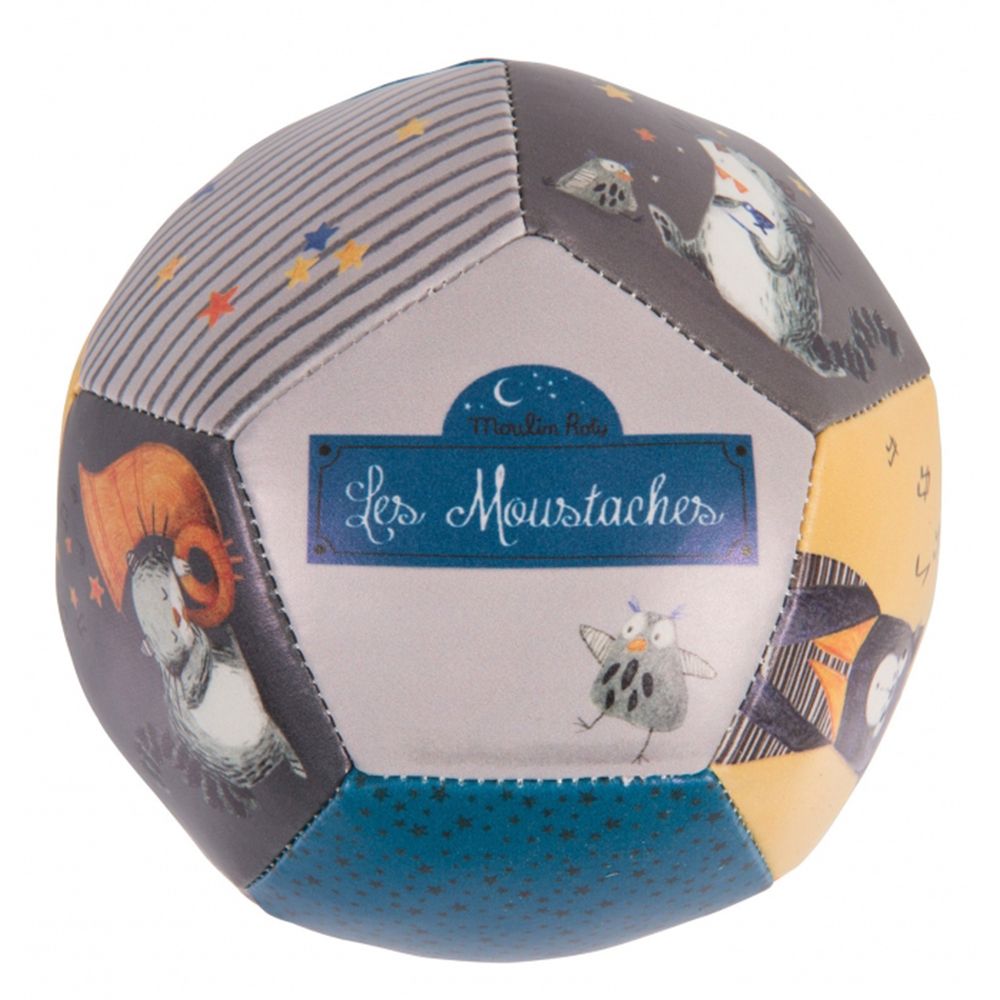 Moulin Roty, Бебешка мека топка, Котараци с мустаци