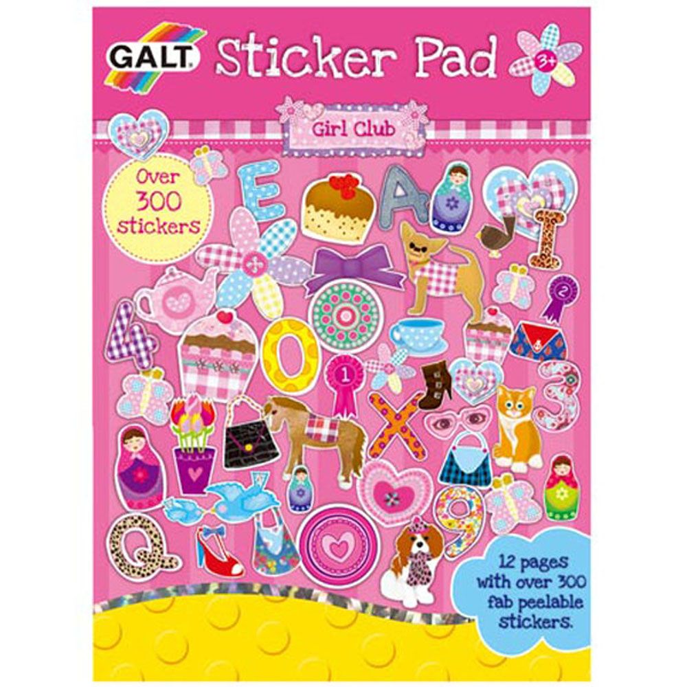 Galt Toys, Блокче със стикери