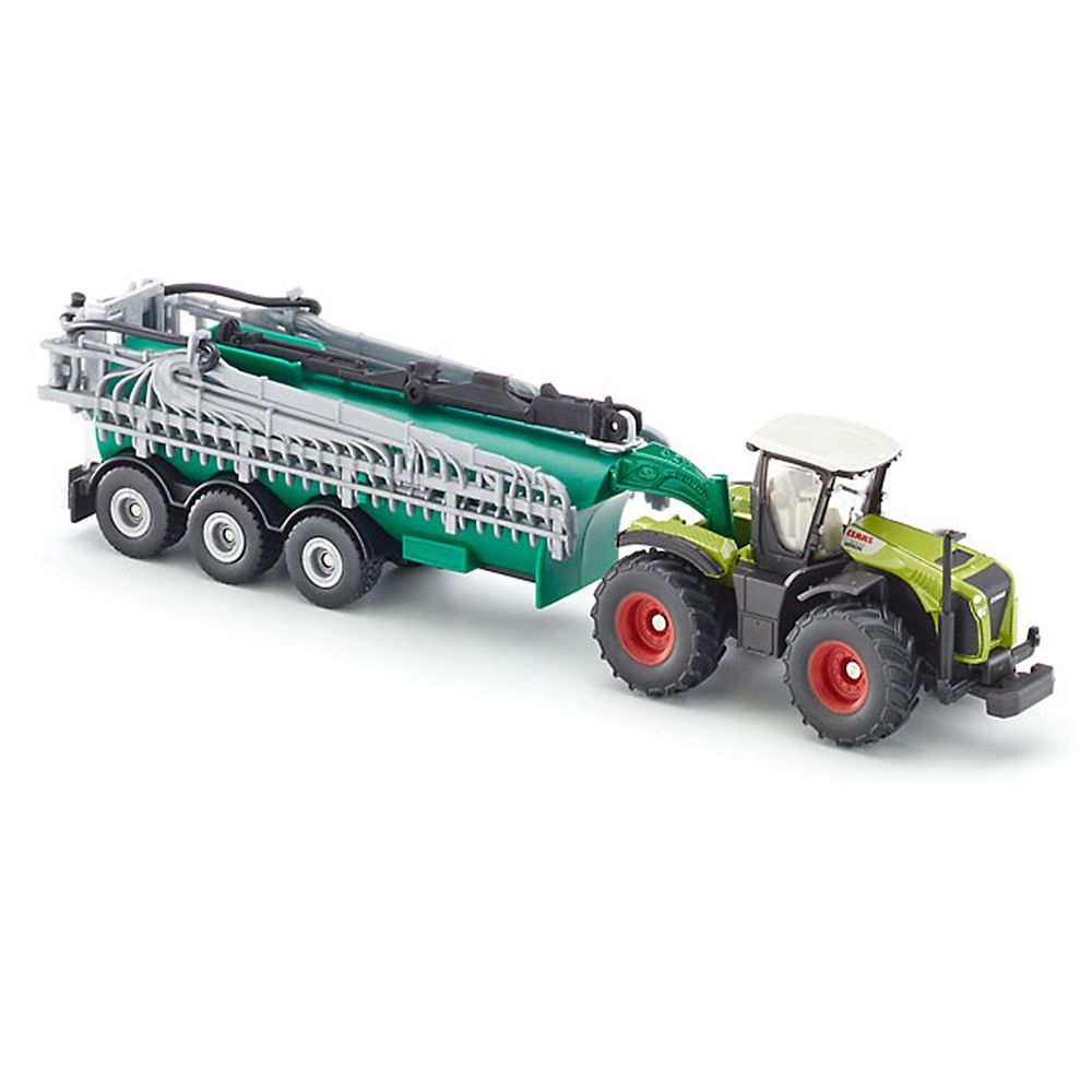 Трактор Claas Xerion с цистерна Samson