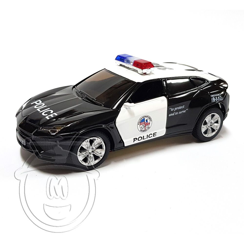 KiNSMART, Метална кола, Lamborghini Urus, Police