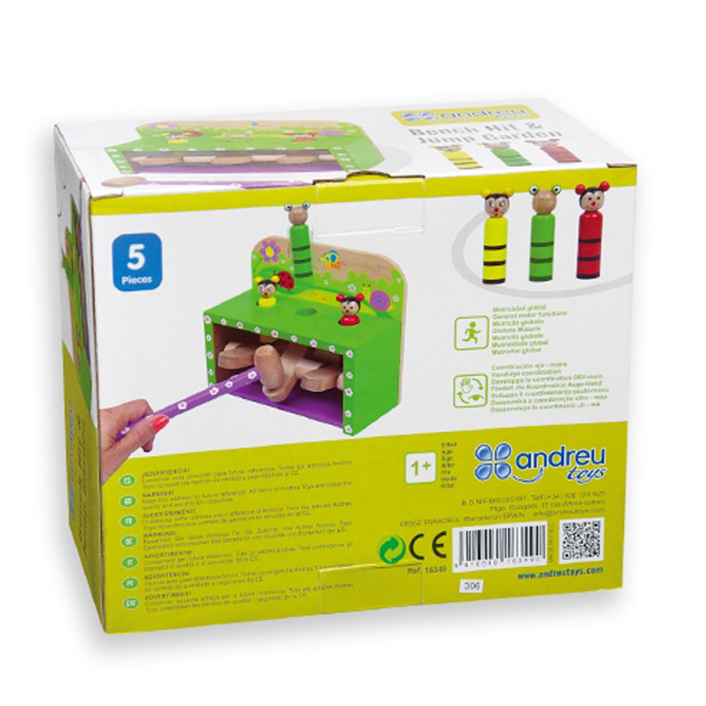 Игра с чукче, Подскачащи животни - калинка, пчеличка, жаба