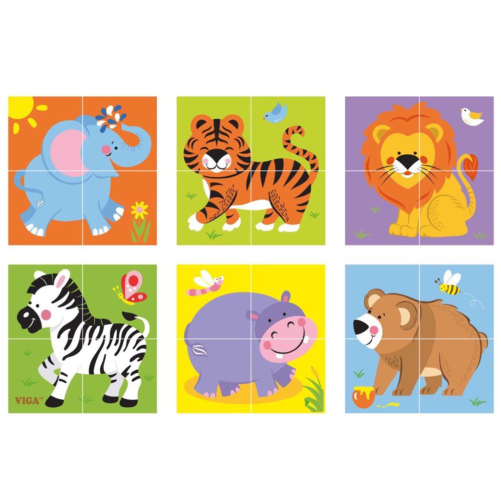 Дървени кубчета, Джунгла