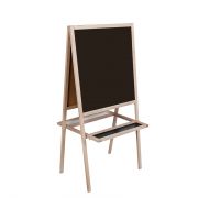 Черна двустранна дъска с тебешири