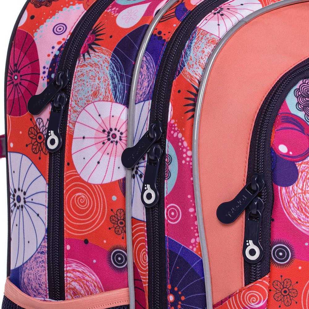 Анатомична ученическа раница, Цветни шарки