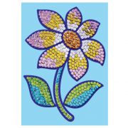 Изкуство с пайети, Цвете