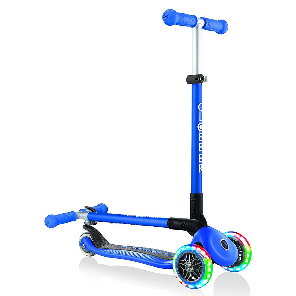 Тротинетка за деца, сгъваема със светещи гуми