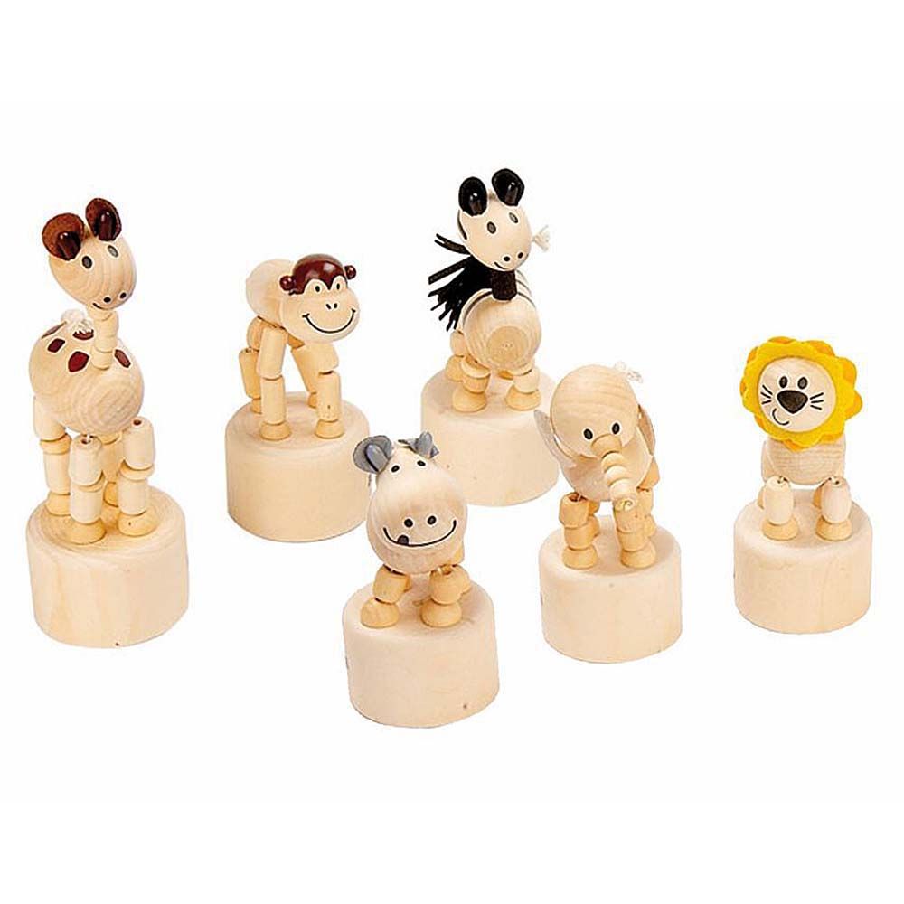 Woodyland, Танцуващо животно от натурално дърво, Африка