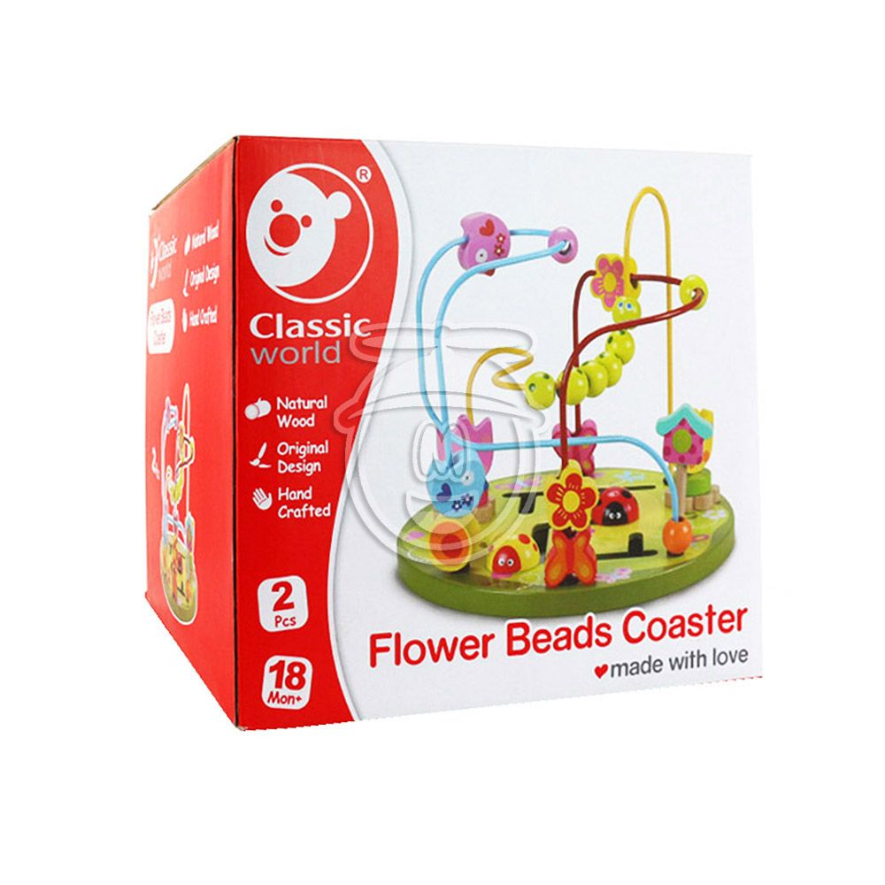 Дървен лабиринт, Цветна градина