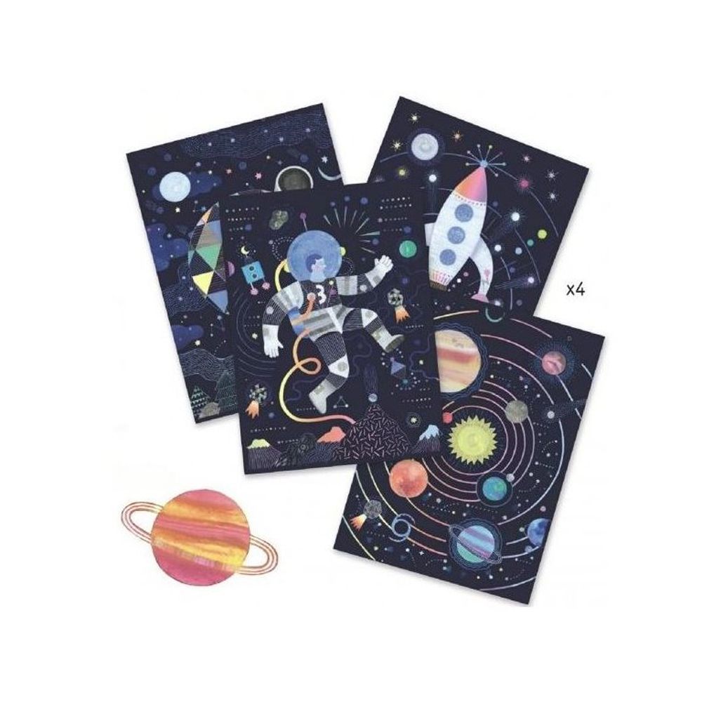 Скреч картини, Ракети