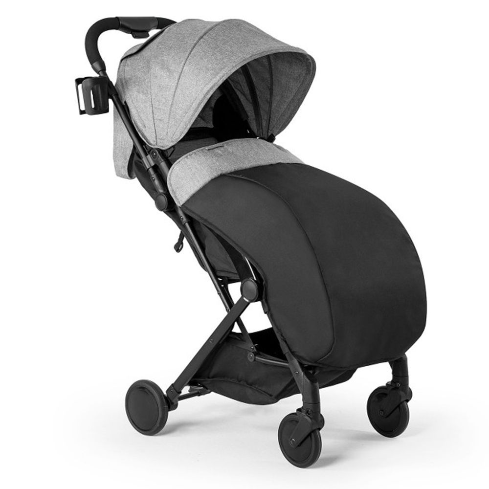 Лятна бебешка количка PILOT, сива, 0-15 кг