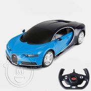 Кола с радио контрол, Bugatti Chiron 1:14, синя
