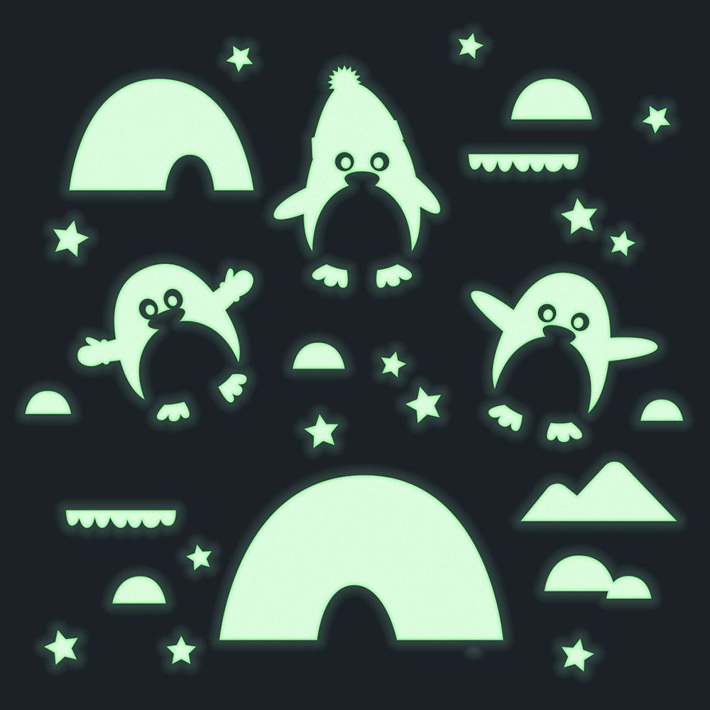 Светеща в тъмното музикална кутия, Пингвин