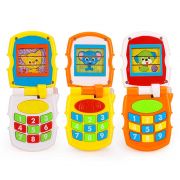 Бебешки мобилен телефон, с музика и светлина, асортимент