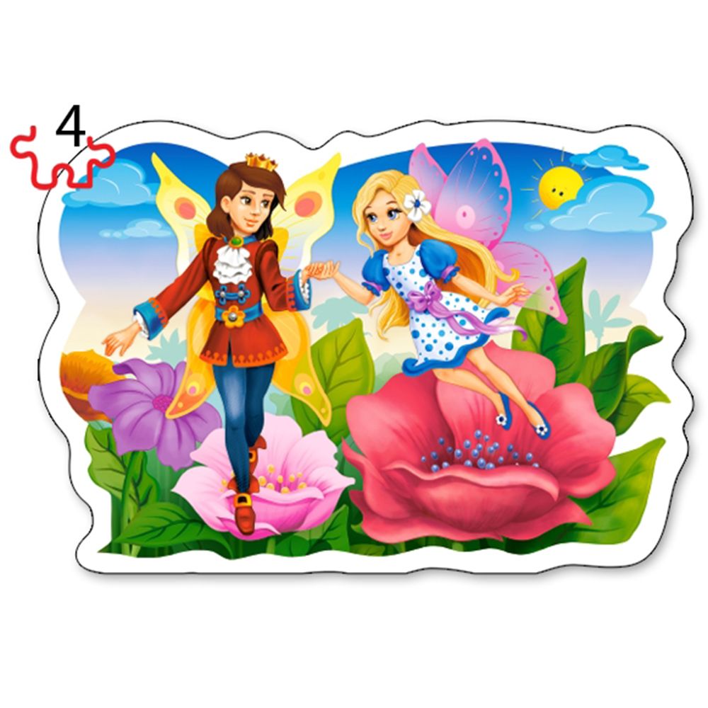 Приказна любов, пъзел с 3, 4, 6 и 9 елемента