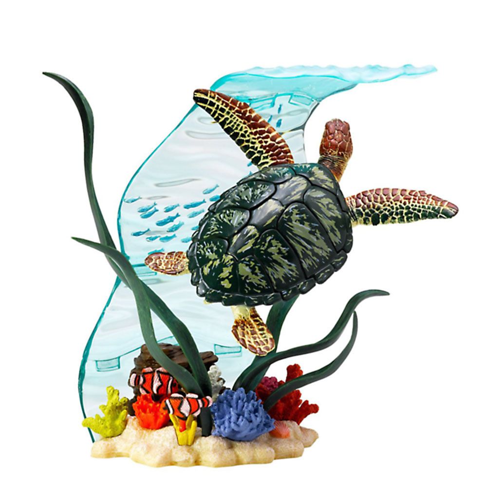 3D пъзел, диорама, Морска костенурка, 43 части