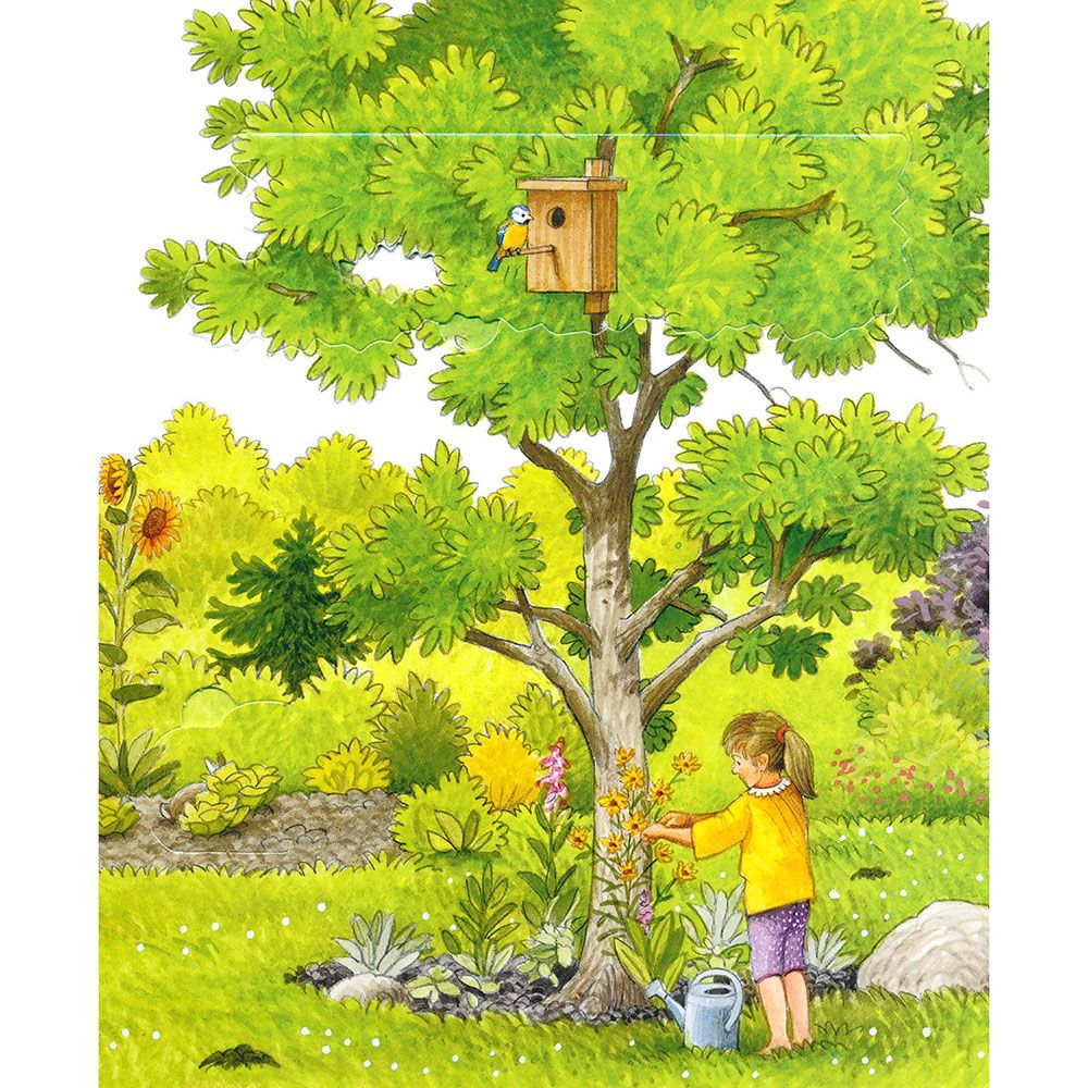 Кой живее в градината, Енциклопедия с капачета за най-малките