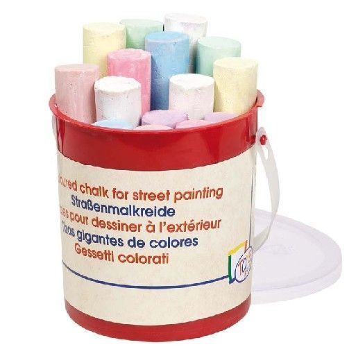 Goki, Цветни тебешири в кофа