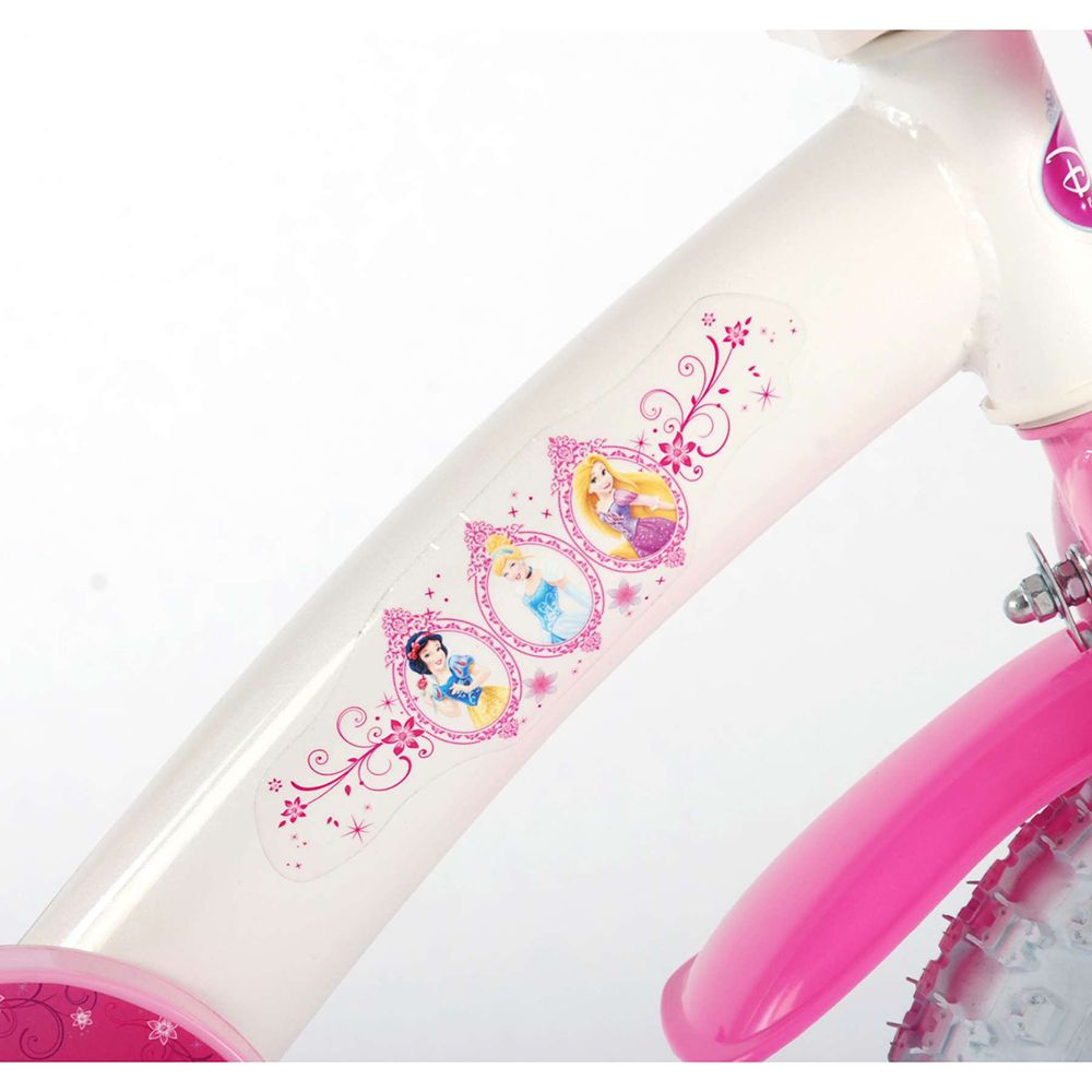 Детски велосипед, Принцеси, с помощни колела, 12 инча