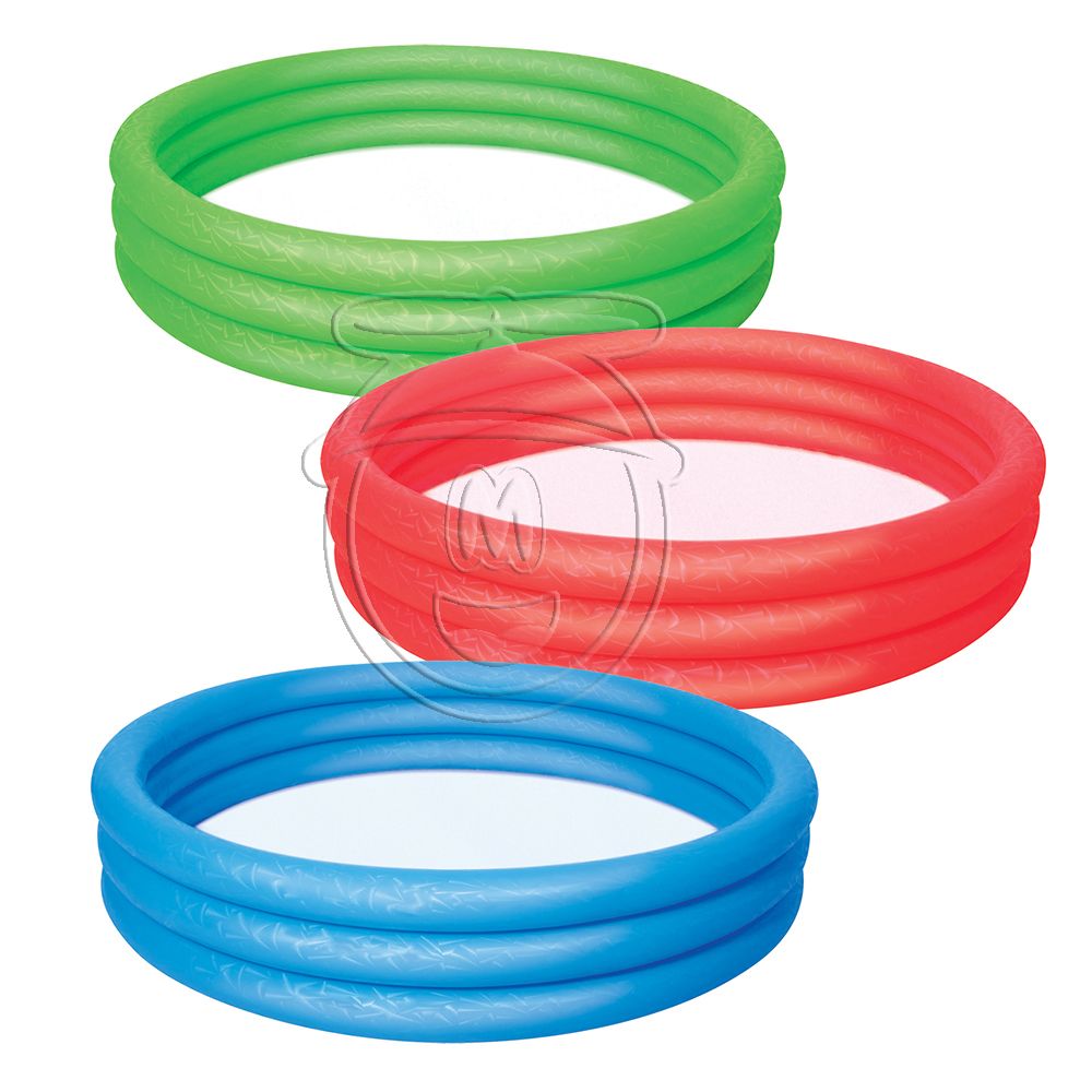 Надуваем басейн на 3 нива, едноцветен